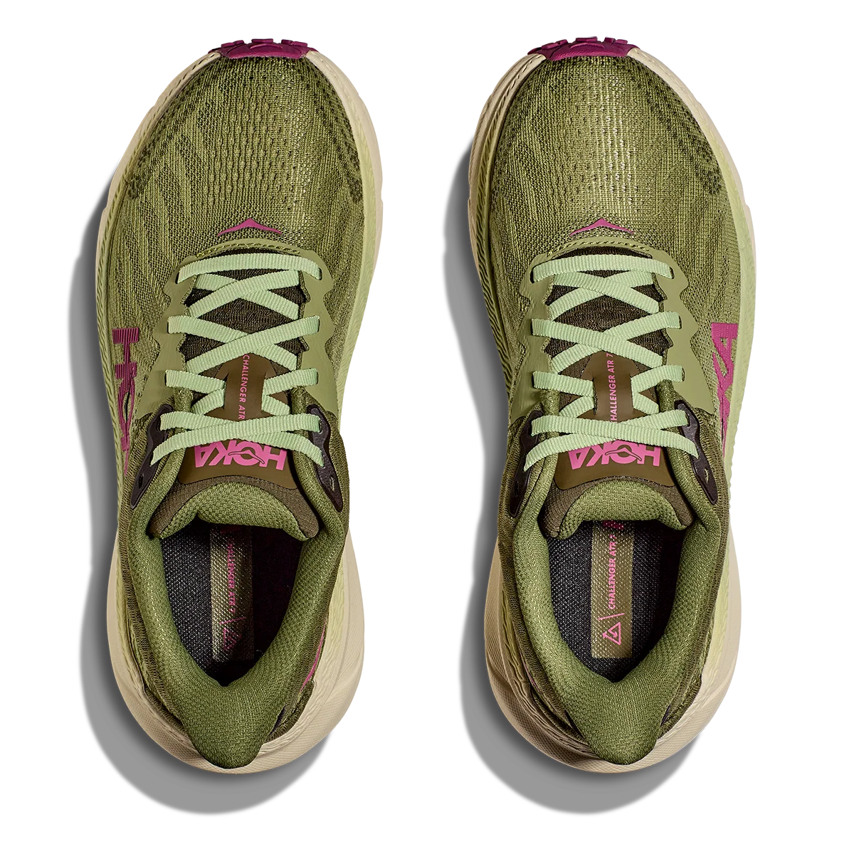 Hoka Challenger ATR 7 - Forest Floor - Beet Root