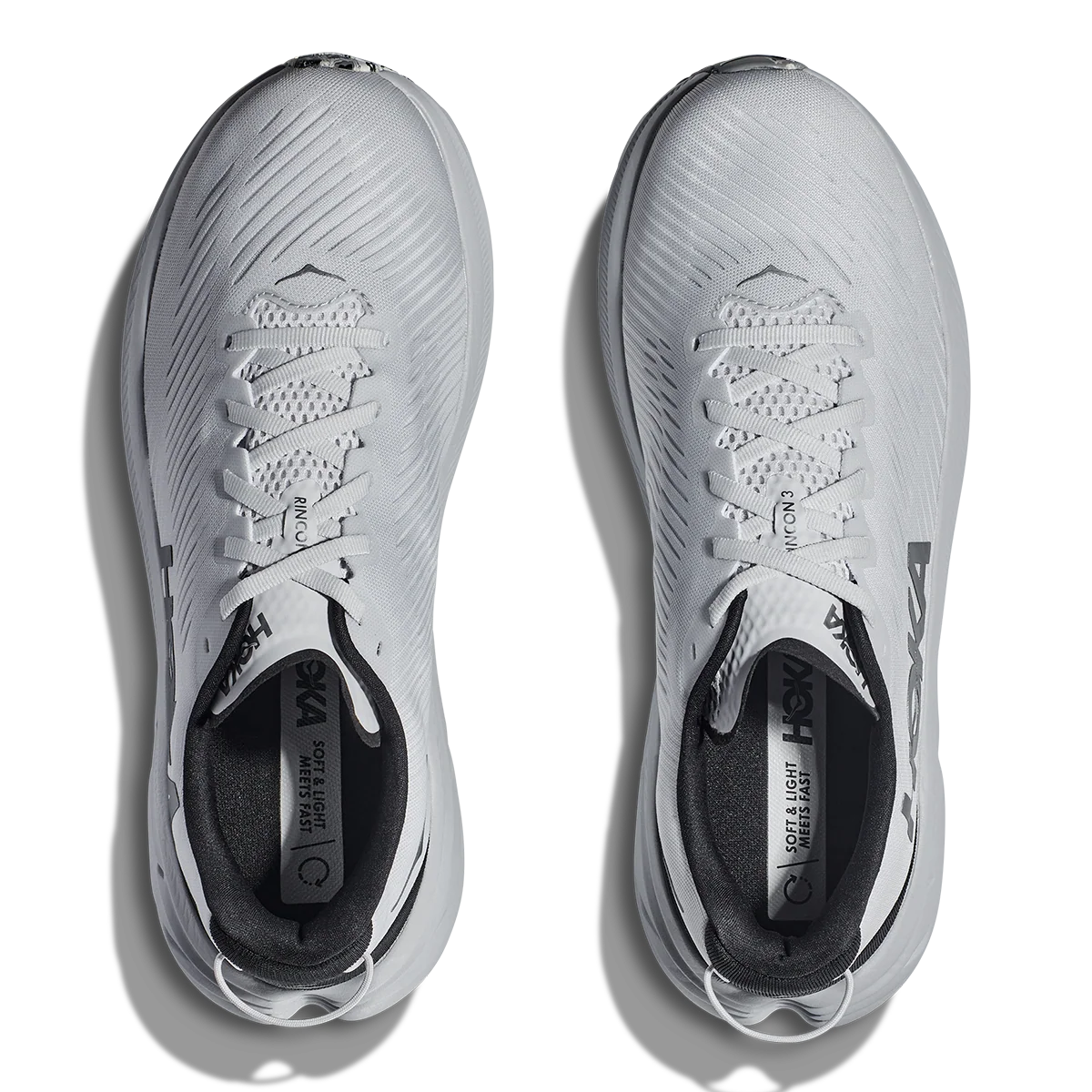Hoka Rincon 3 - Nimbus Cloud - Steel Wool