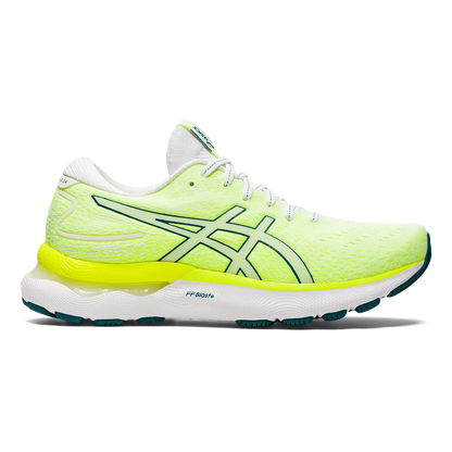 Asics Gel Nimbus 24 - White - Velvet Pine
