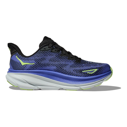 Hoka Clifton 9 - Black - Stellar Blue