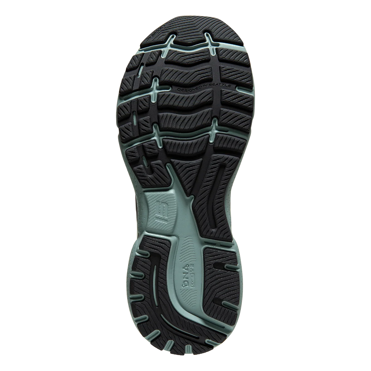 Brooks Ghost 15 - Grey - Oyster - Cloud Blue