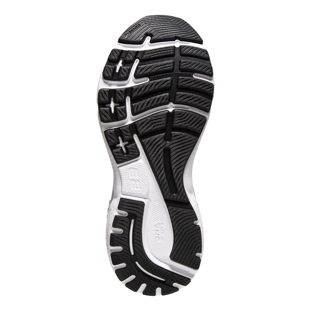 Brooks Adrenaline GTS 23 - Black - White - Silver