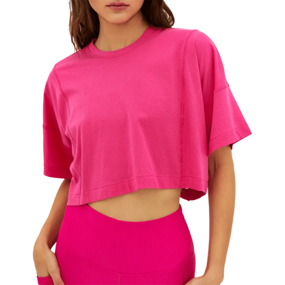 Beach Riot Esme Shortsleeve Crop