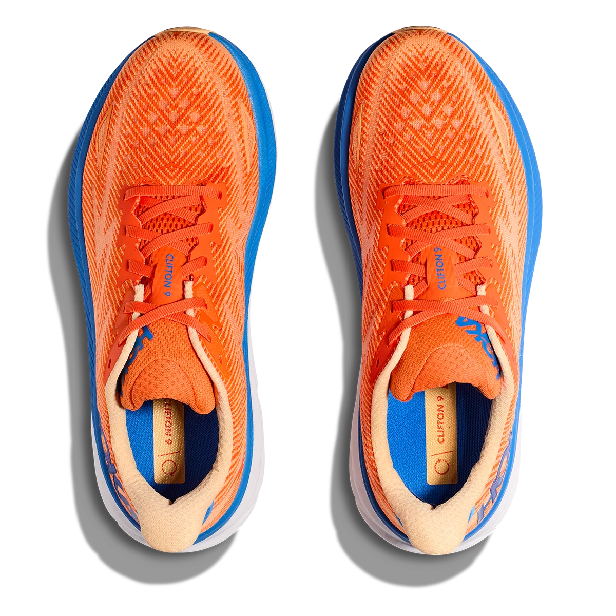 Hoka Clifton 9 - Vibrant Orange - Impala