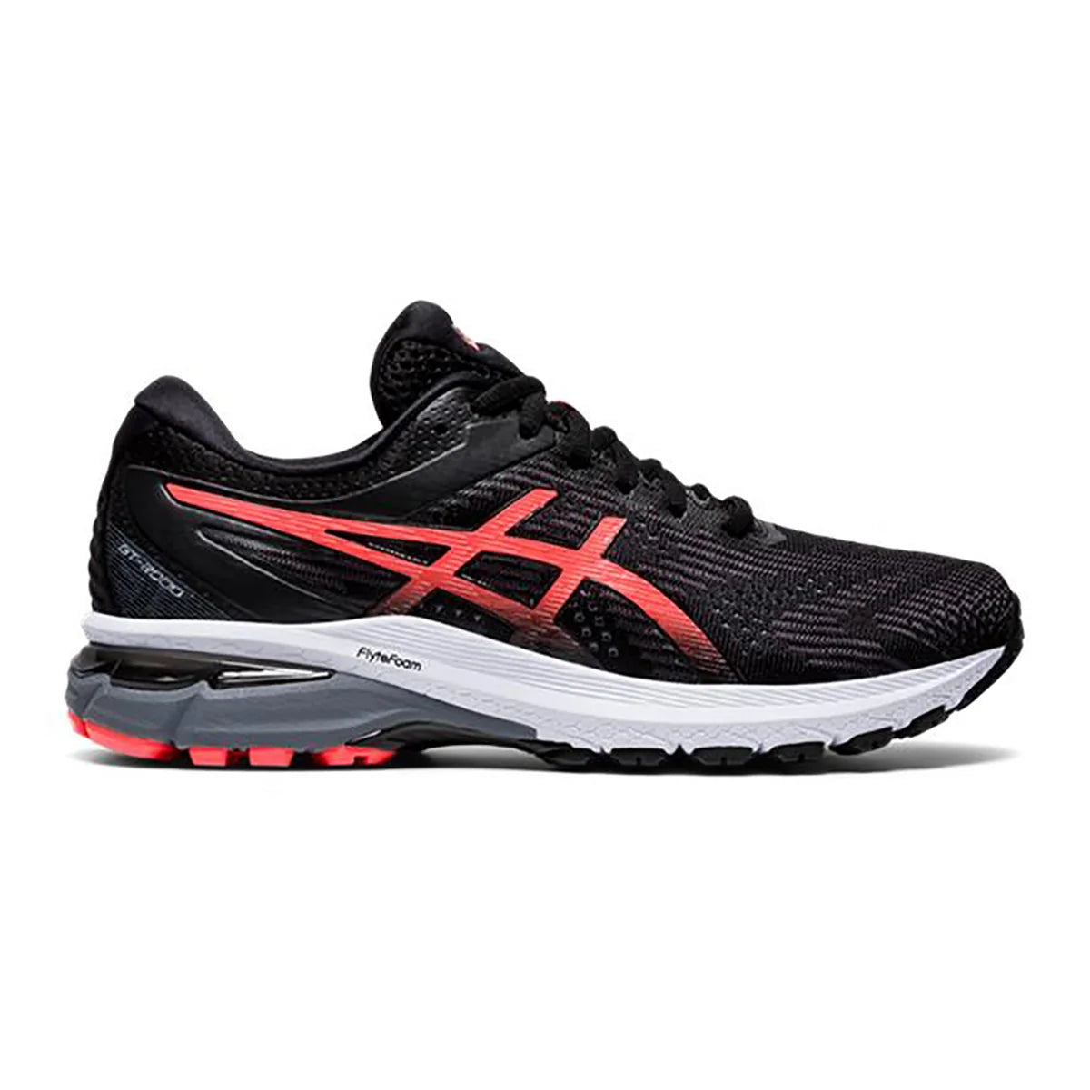 Asics GT 2000 8 - Black - Sunrise Red