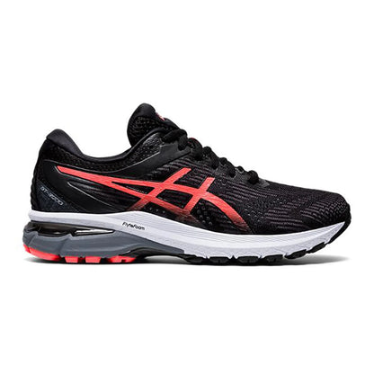 Asics GT 2000 8 - Black - Sunrise Red