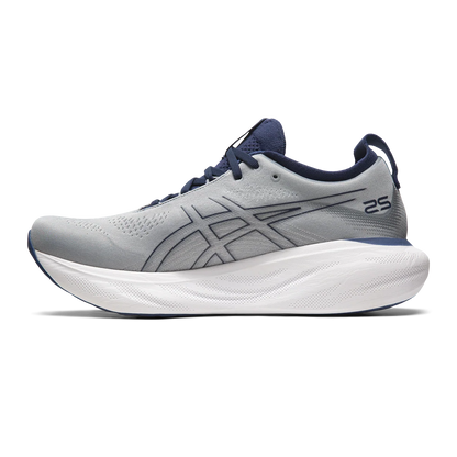 Asics Gel Nimbus 25 - Sheet Rock - Indigo Blue