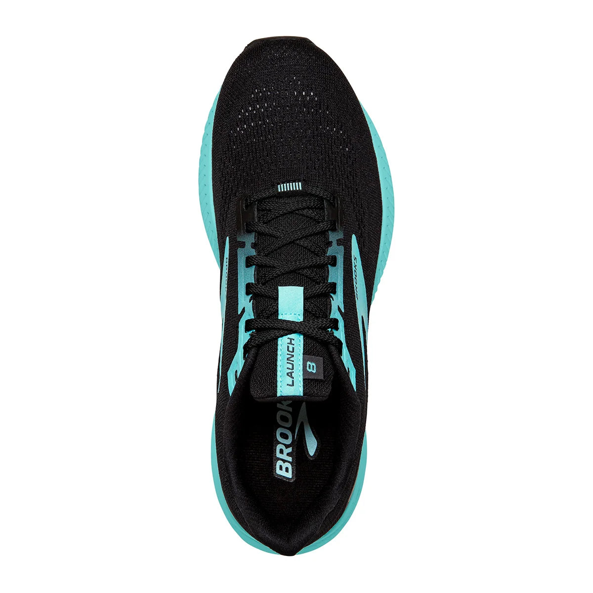 Brooks Launch 8 - Black - Ebony - Blue Tint