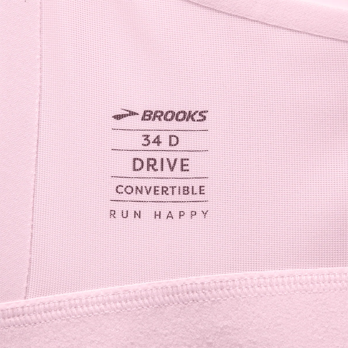 Brooks Drive Convertible Run Bra - Quartz