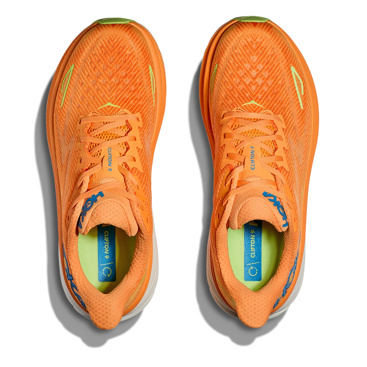 Hoka Clifton 9 - Solar Flare - Lettuce