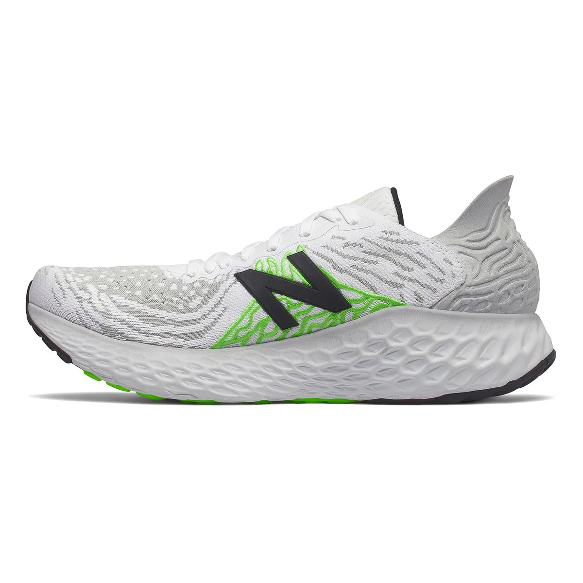 New Balance 1080 V10 - Light Aluminum - White