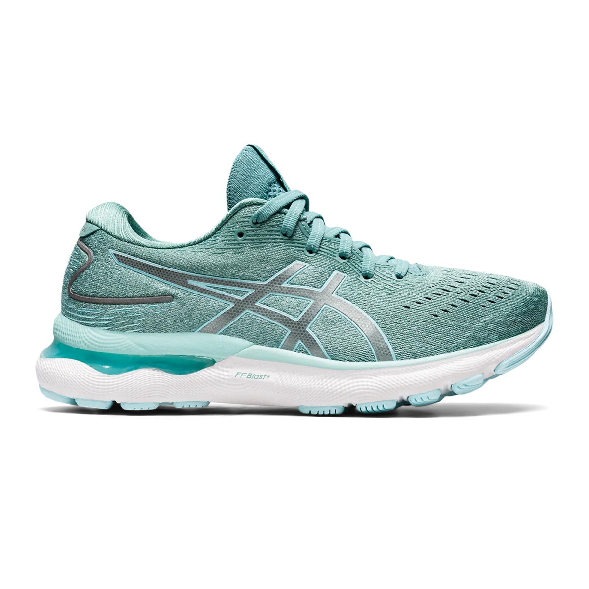 Asics Gel Nimbus 24 - Sage - Clear Blue