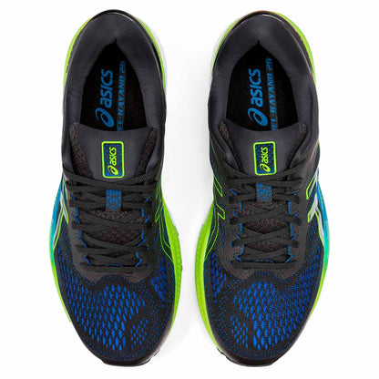 Asics Kayano 26 - Black - Electric Blue