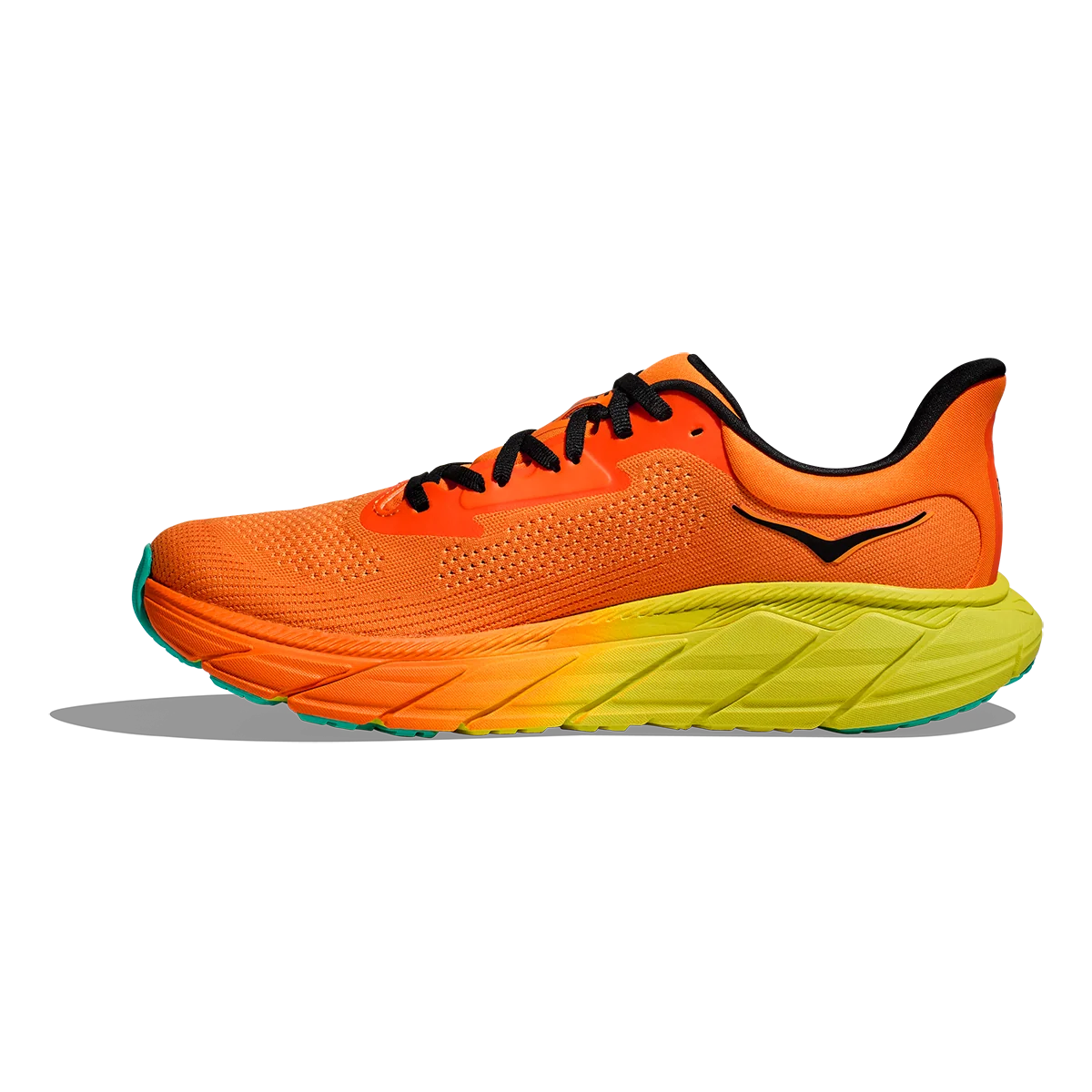 Hoka Arahi 7 - Electric Tangerine - Black