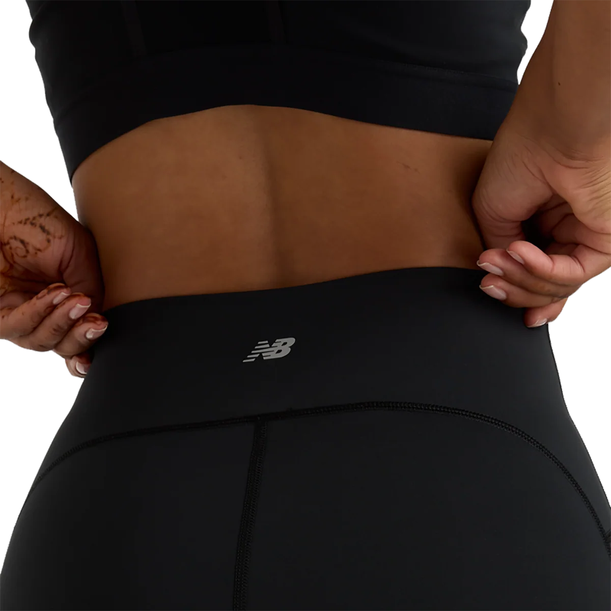 New Balance Sleek Pocket High Rise Short 6