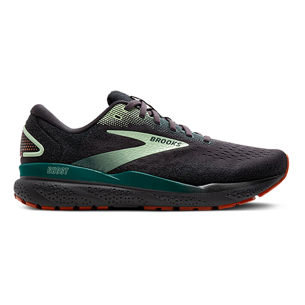 Brooks Ghost 16 - Blackened Pearl - June Bug - Green