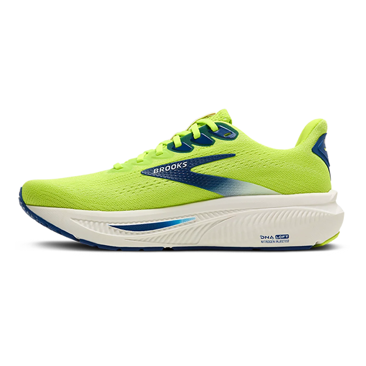 Brooks Ghost 17 Acid Lime - Navy - White