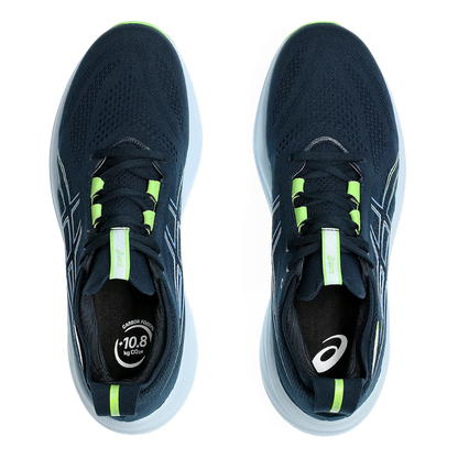 Asics Gel Nimbus 26 - French Blue - Electric Lime