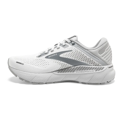 Brooks Adrenaline GTS 22 - White - Oyster - Primer Grey