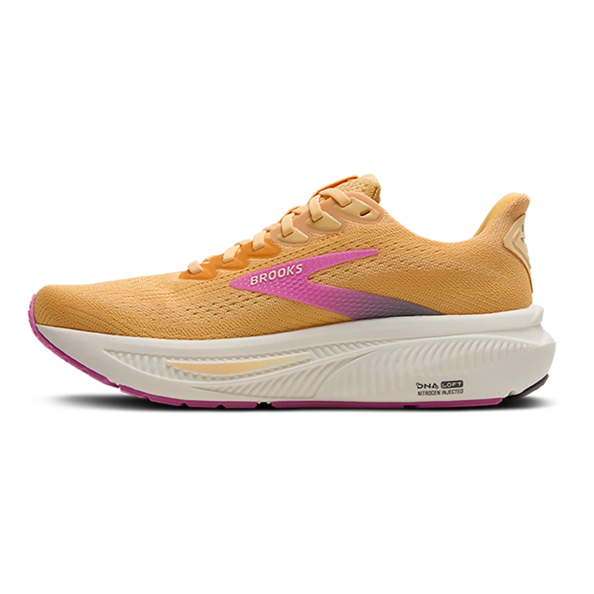 Brooks Ghost 17 Apricot - Grey - Pink