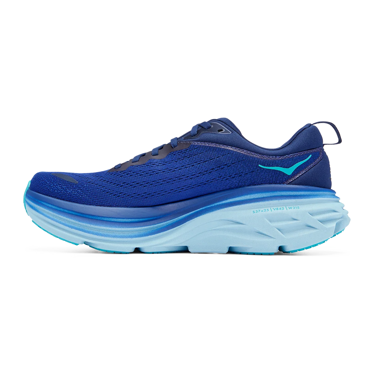 Hoka Bondi 8 - Bellwether Blue - Bluing