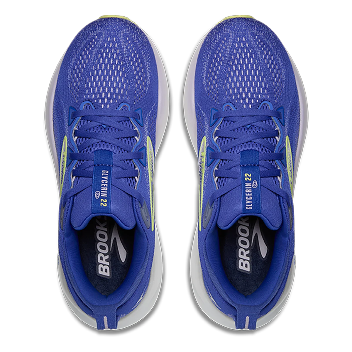 Brooks Glycerin 22 Amparo Blue - Hyper Iris - Yellow