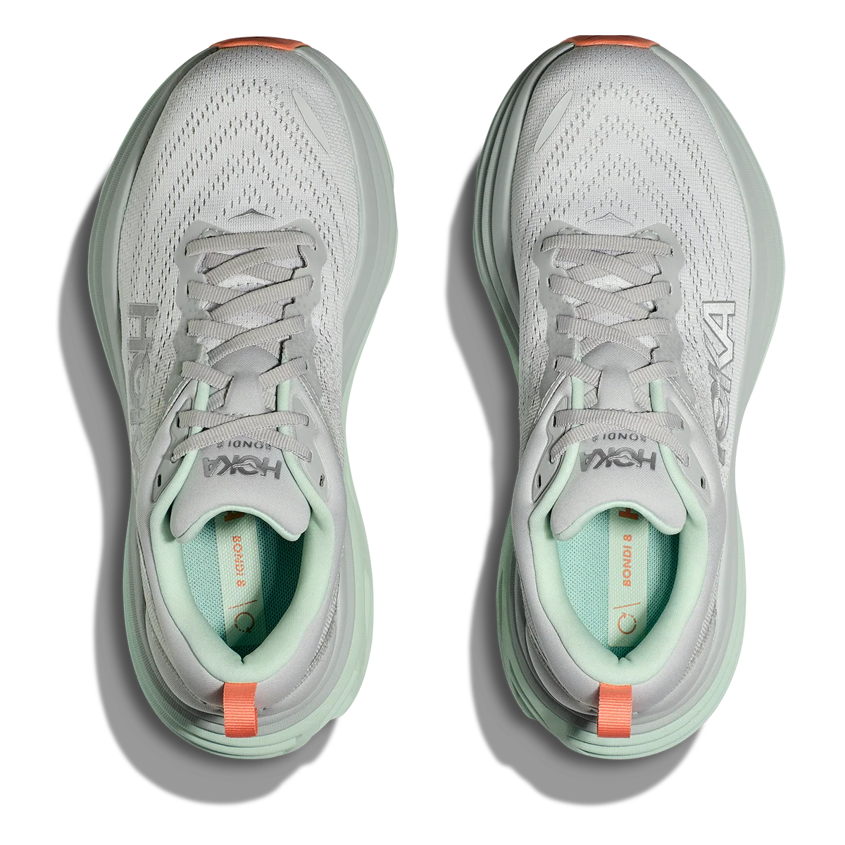 Hoka Bondi 8 - Stardust - Aqua Breeze