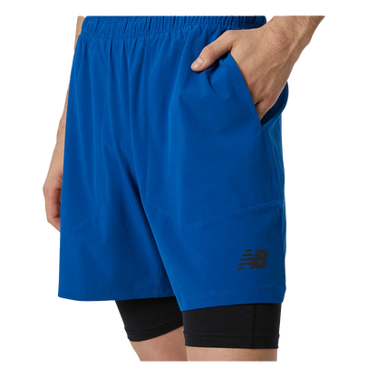 New Balance R.W. Tech 7" 2-in-1 Short