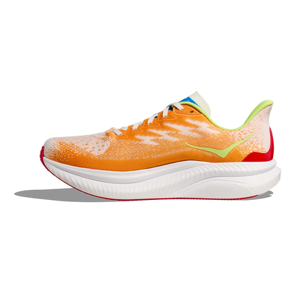 Hoka Mach 6 - White - Solar Flare
