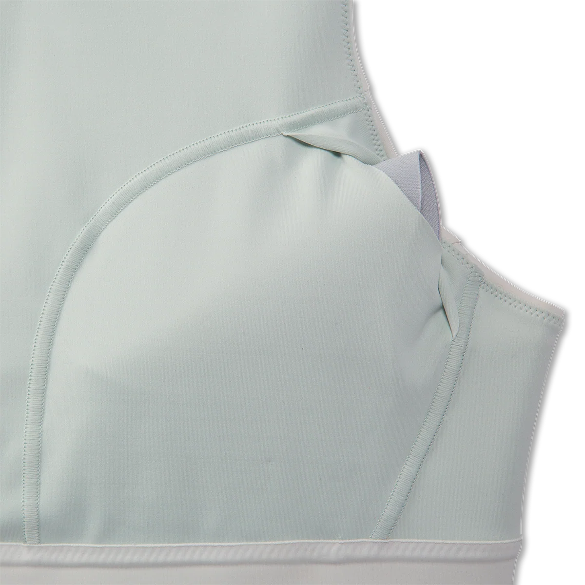 Brooks Drive 3 Pocket Run Bra - Mint Mix