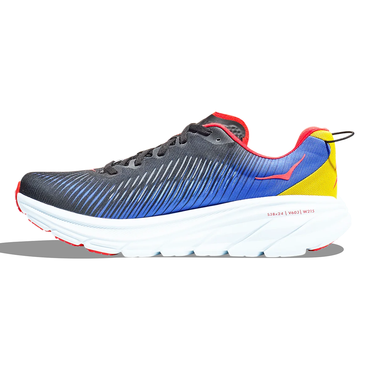 Hoka Rincon 3 - Black - Dazzling Blue