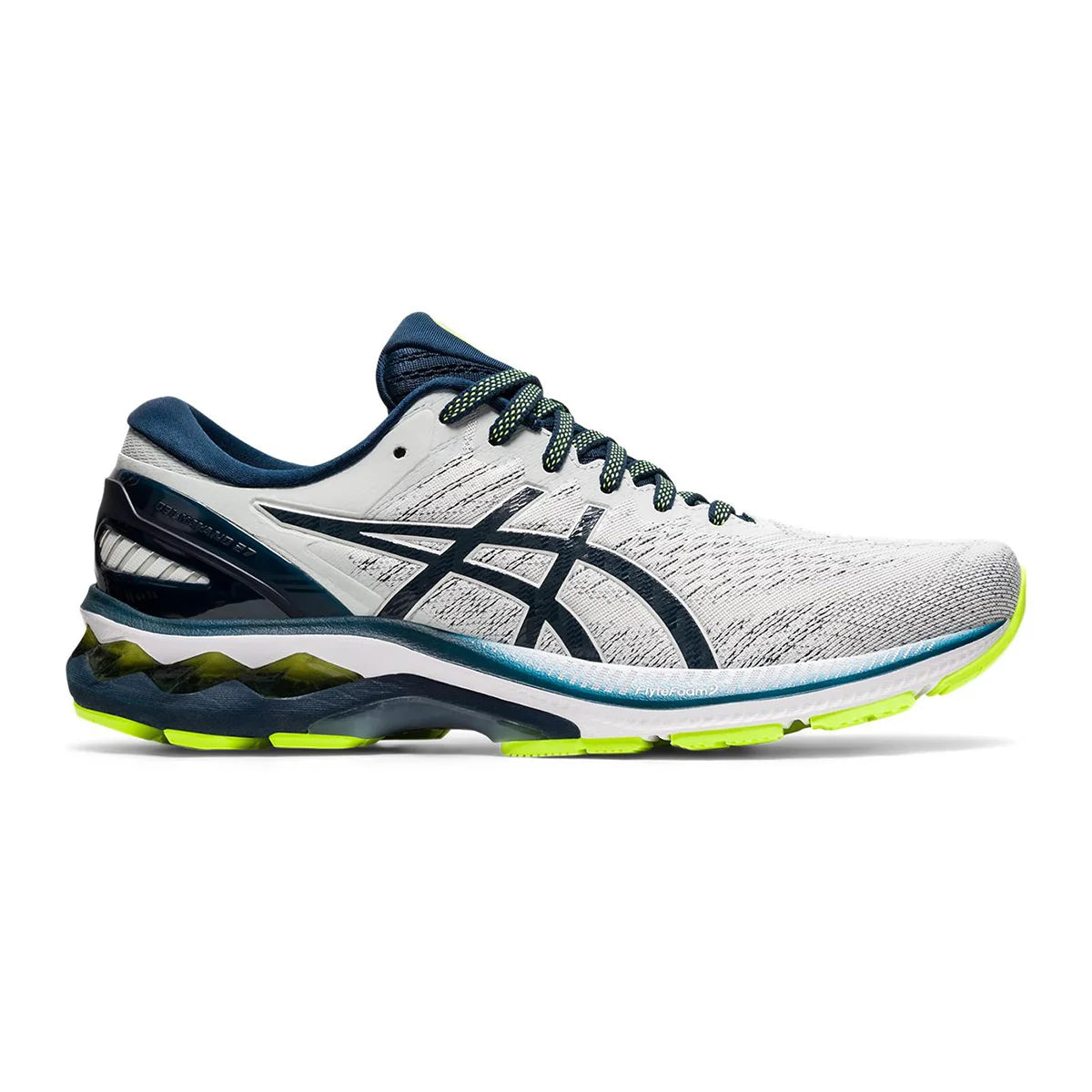 Asics Gel Kayano 27 - Glacier Grey - French Blue
