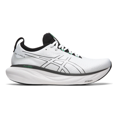 Asics Gel Nimbus 25 - White - Black
