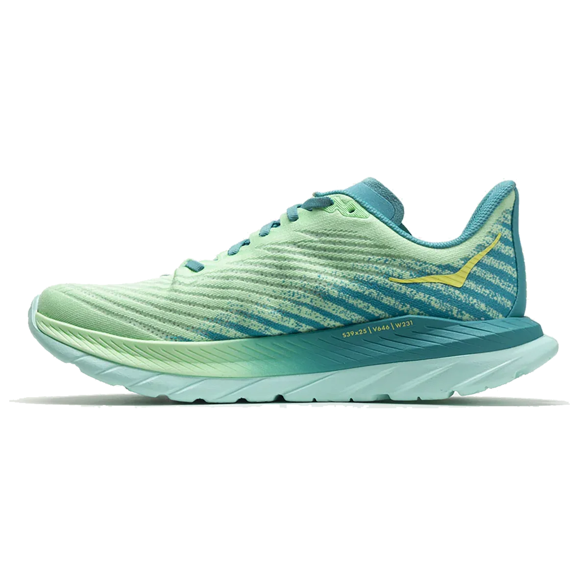 Hoka Mach 5 - Lime Glow - Ocean Mist