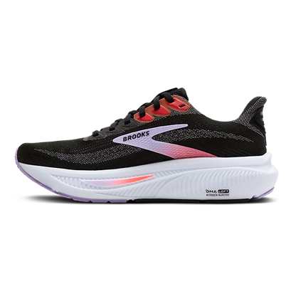 Brooks Ghost 17 Black - Purple - Coral