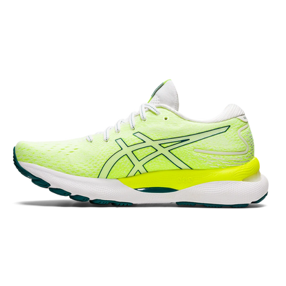 Asics Gel Nimbus 24 - White - Velvet Pine