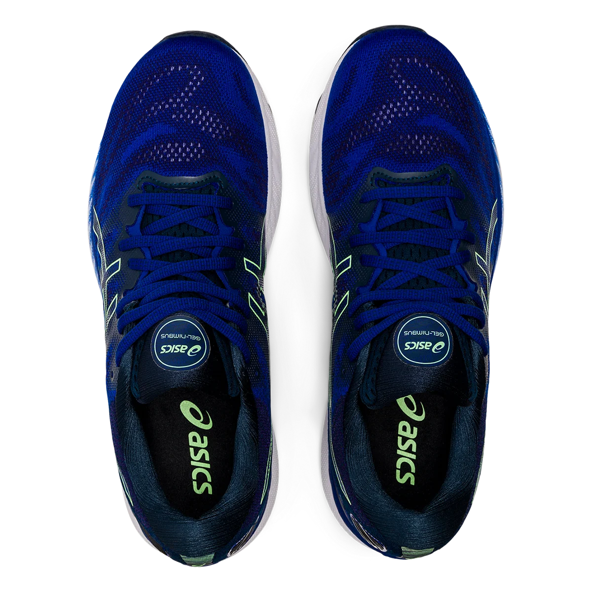 Asics Nimbus 23 - Monaco Blue - Bright Lime