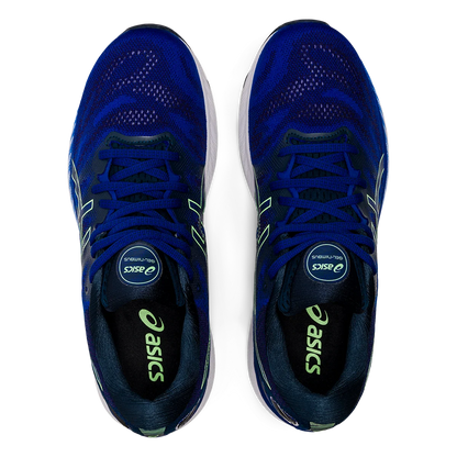 Asics Nimbus 23 - Monaco Blue - Bright Lime