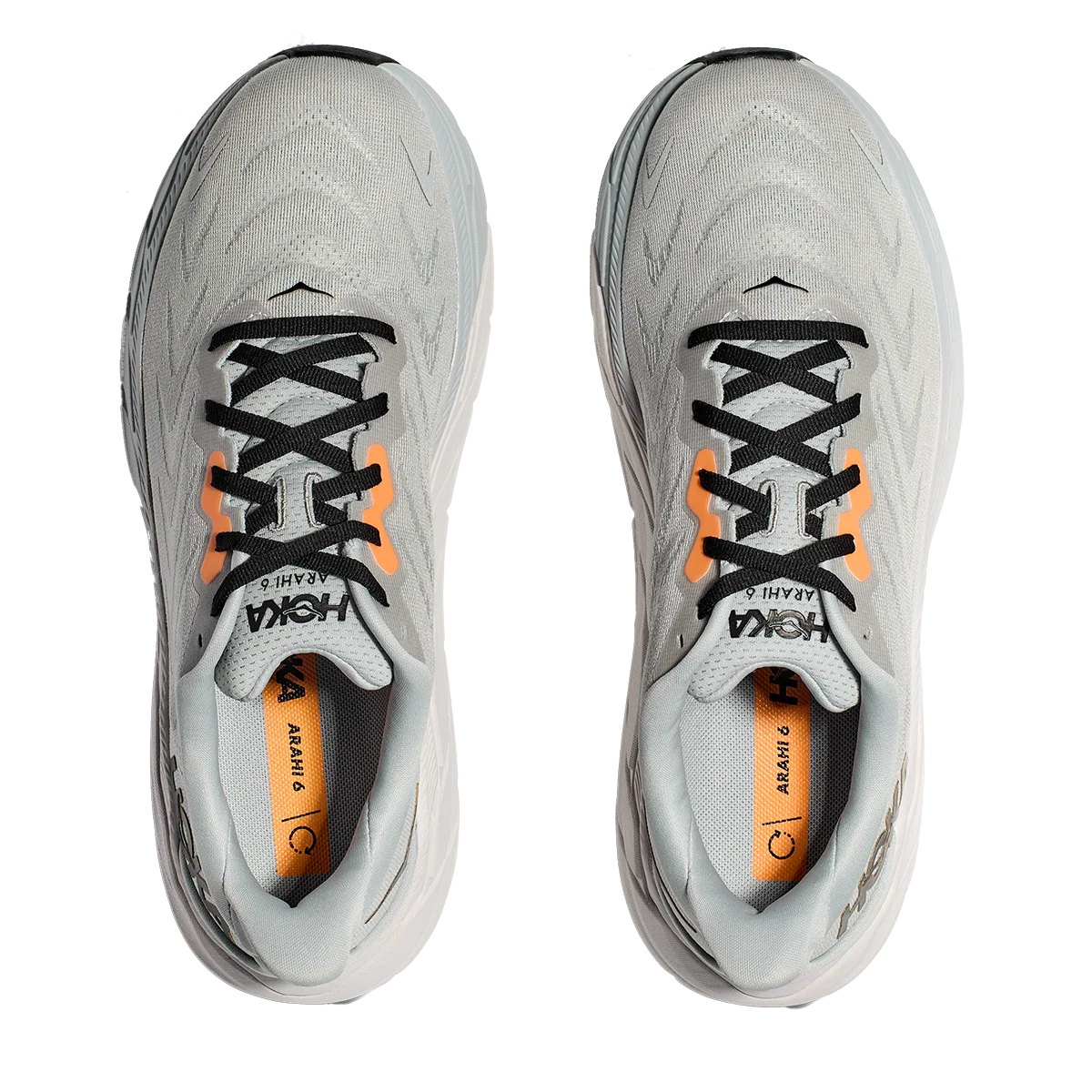 Hoka Arahi 6 - Harbor Mist - Black