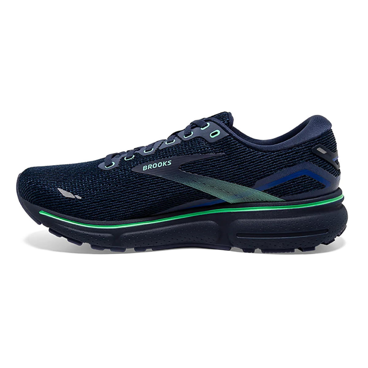 Brooks Ghost 15 - Crown Blue - Black - Green