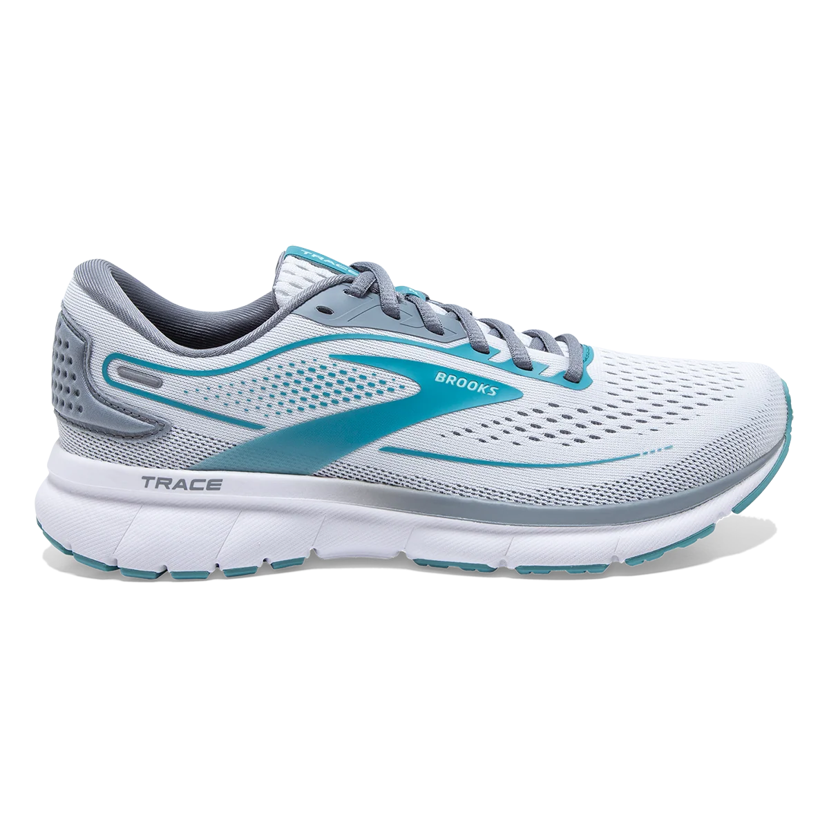 Brooks Trace 2 - White - Grey - Porcelain