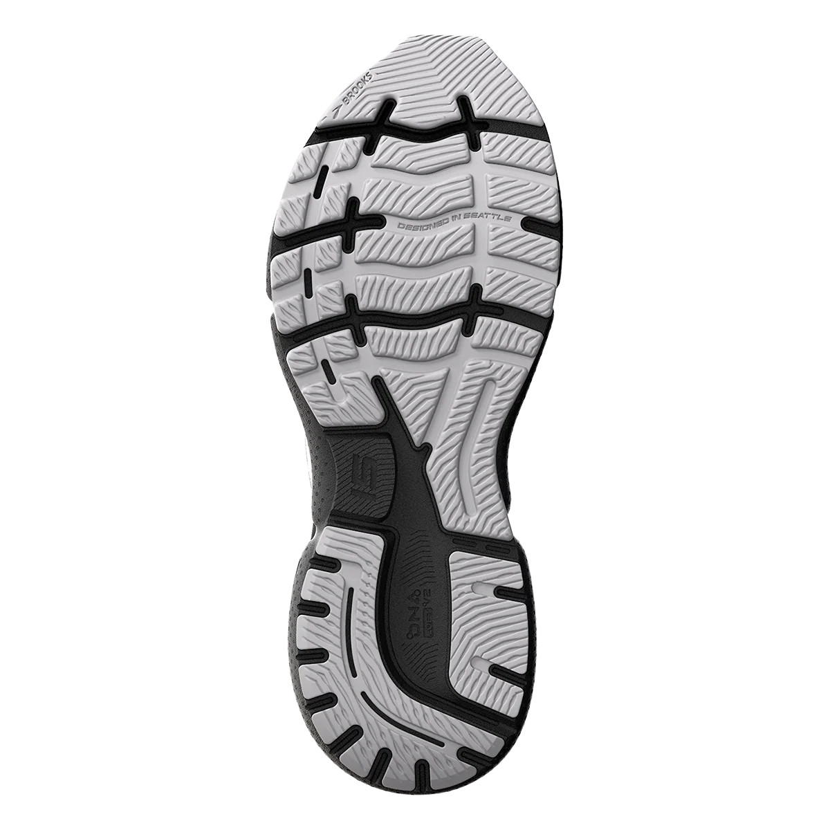 Brooks Ghost 15 - White - Ebony - Oyster