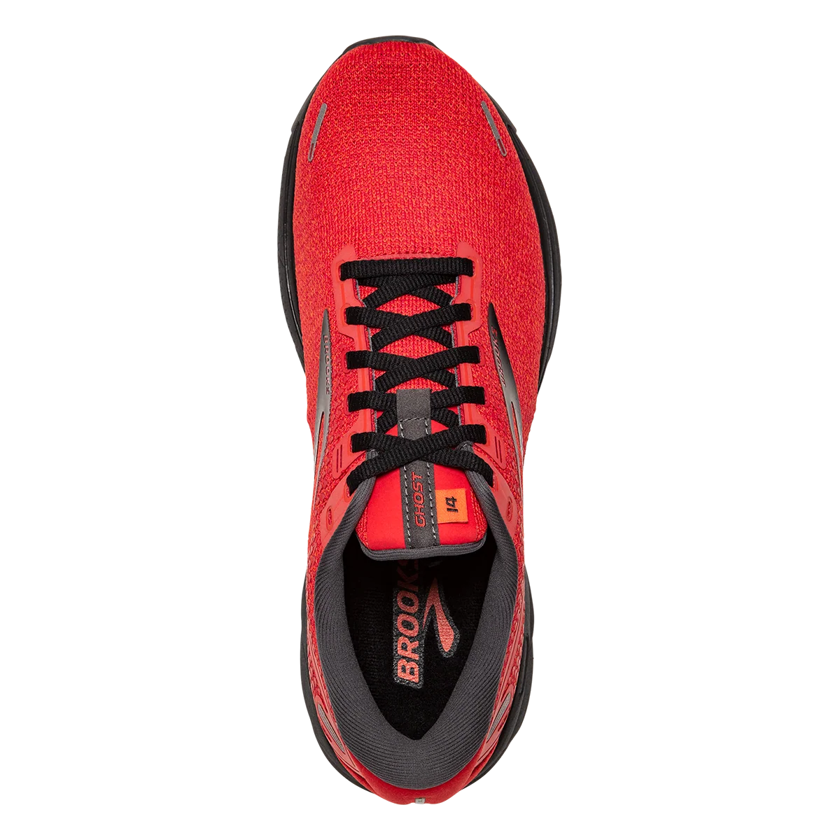 Brooks Ghost 14 - Red - Tomato - Black