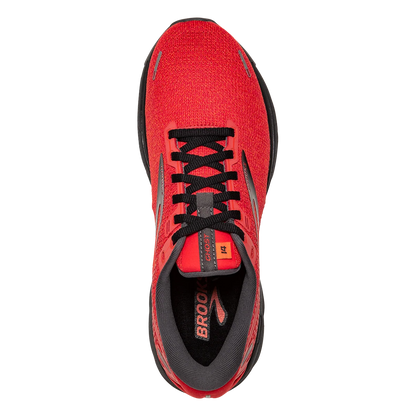 Brooks Ghost 14 - Red - Tomato - Black