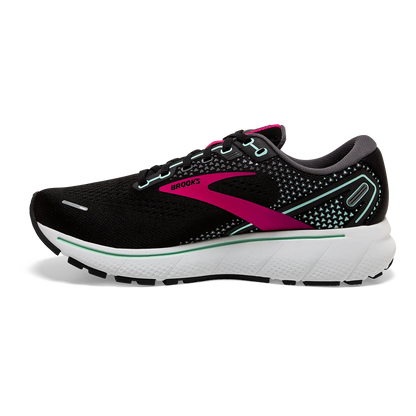 Brooks Ghost 14 - Black - Pink - Yucca