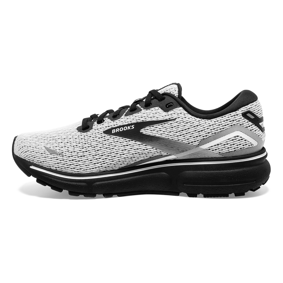 Brooks Ghost 15 - White - Black