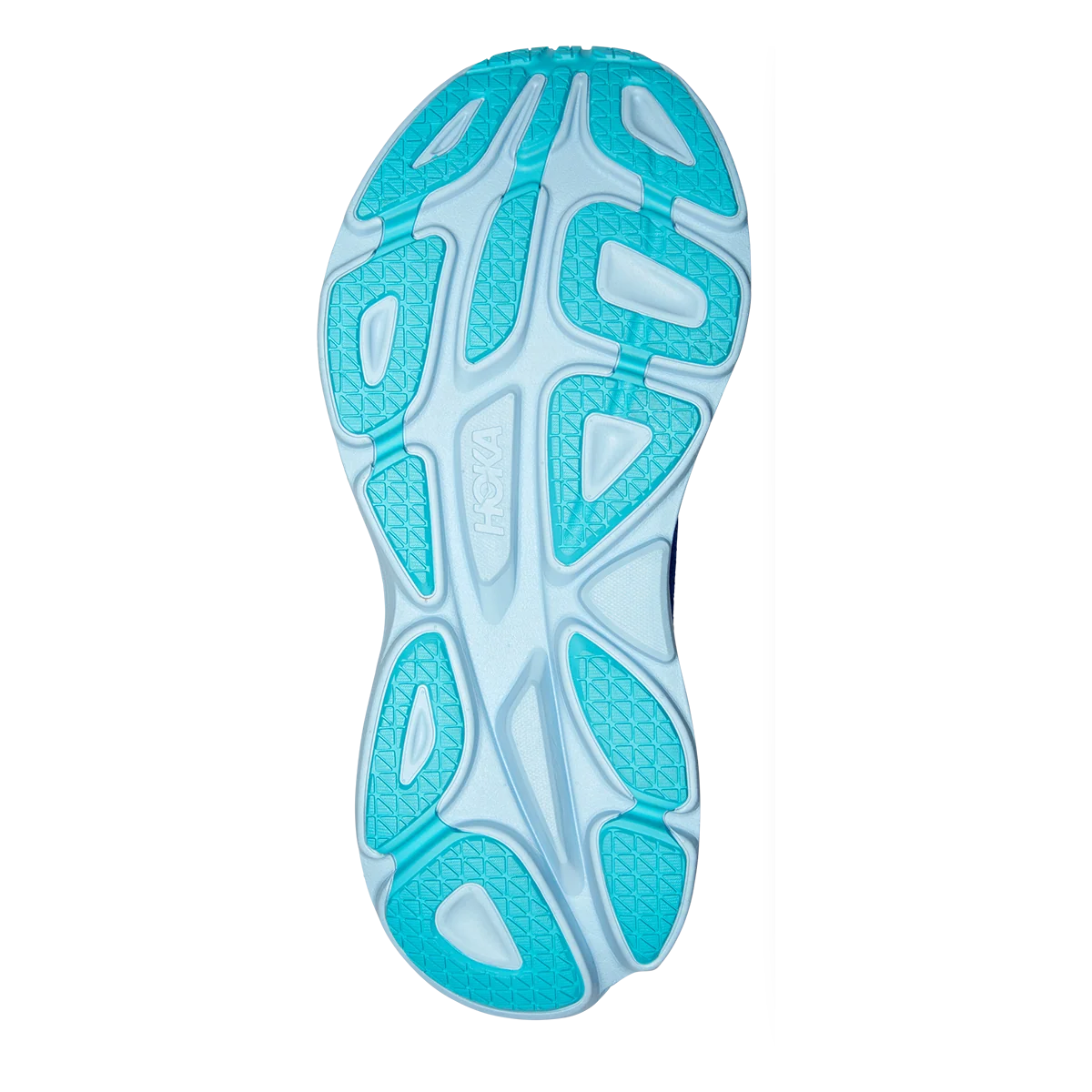 Hoka Bondi 8 - Bellwether Blue - Bluing