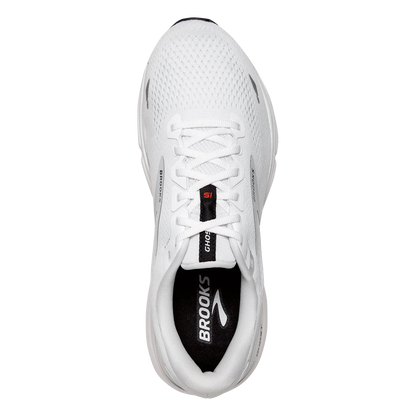 Brooks Ghost 15 - White - Black - Flame