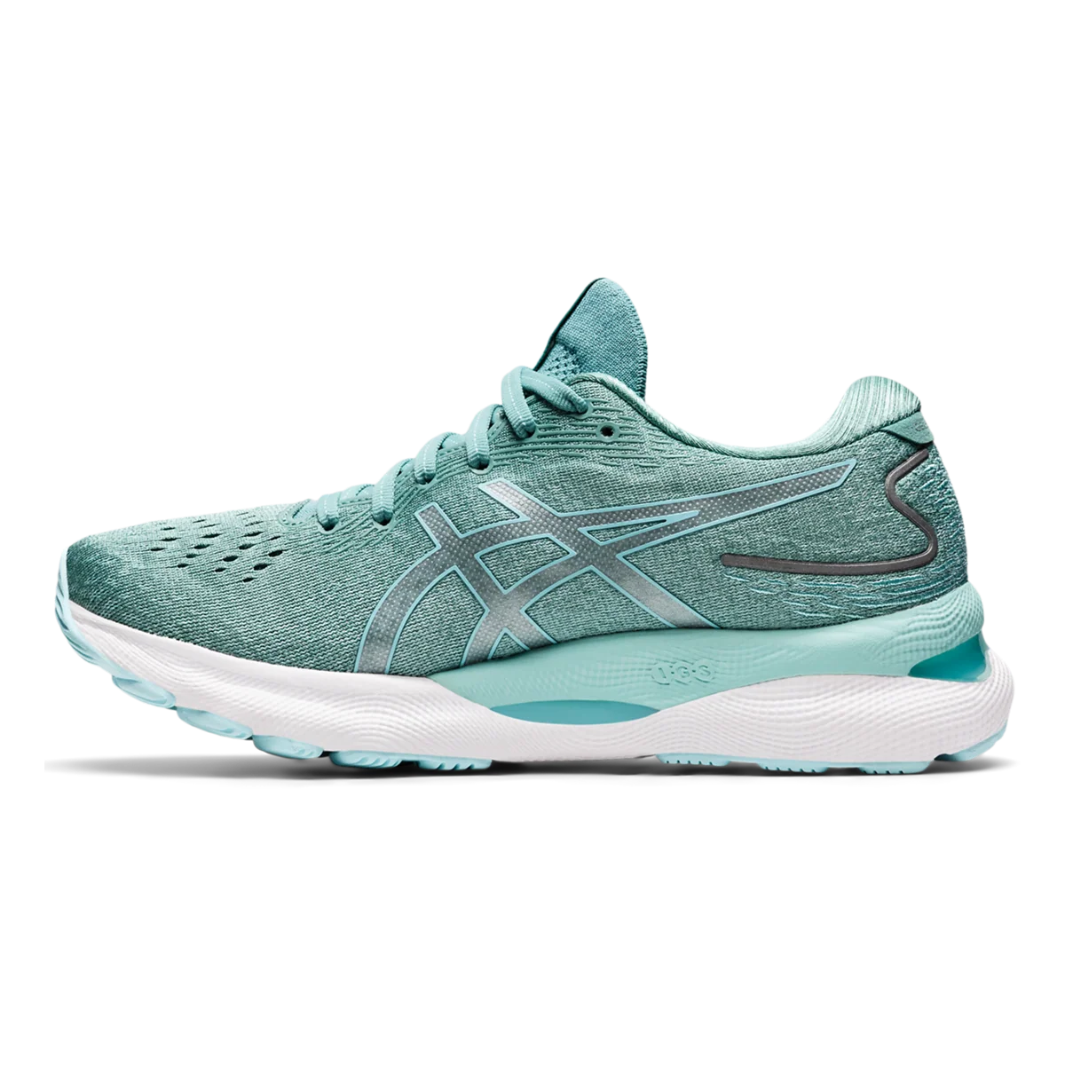Asics Gel Nimbus 24 - Sage - Clear Blue
