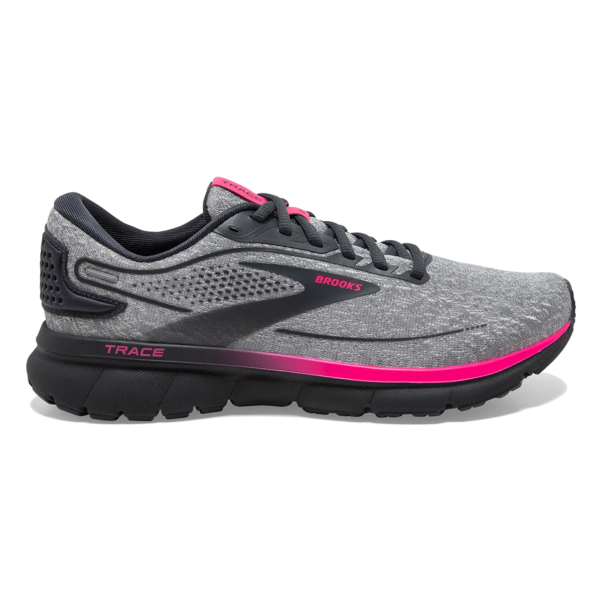 Brooks Trace 2 - Oyster - Ebony - Pink